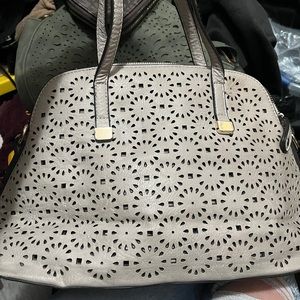 Grey purse
